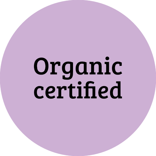 Organic  certified